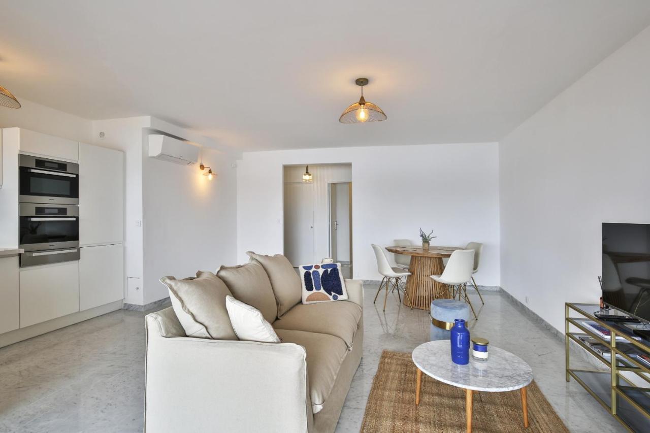 Sublime Appartement Vue Mer. Parking/Piscine/Clim Villefranche-sur-Mer Exterior photo